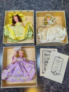 lot 69 image: Nancy Ann Storybook Dolls in Original Boxes
