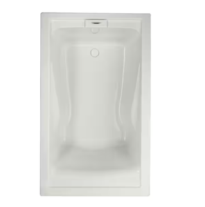 lot 177 image: American Standard EverClean 60 in. x 36 in. Rectangular Soaking Bathtub with Reversible Hand Drain in White