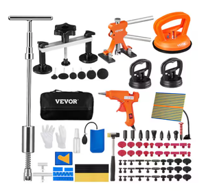 lot 157 image: VEVOR 107 PCS Dent Removal Kit Paintless Dent Puller