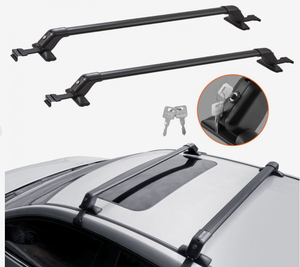 lot 166 image: Vevor Universal Roof Rack 155lb Capacity