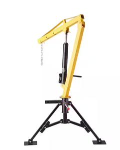 Hydraulic Pickup Truck Crane 1000 lbs. Capacity 360° Swivel Hitch Mounted Crane