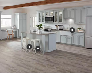 lot 253 image: LIFEPROOF Sterling Oak 6 MIL Click Lock Waterproof Luxury Vinyl Plank Flooring 15 Cases (301sf total)