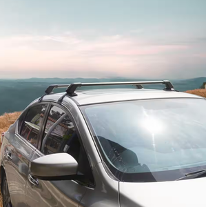 lot 269 image: Universal Roof Rack Cross Bars 41.3 in. Aluminum 155 lbs. Adjustable Bare Roof