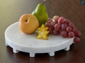 lot 273 image: Ashley Wainmoore White Marble Tray
