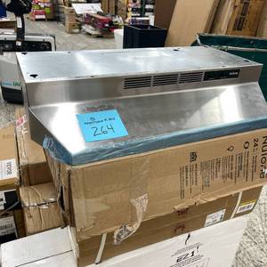 lot 264 image: Broan 30 Range Hood Stainless Steel