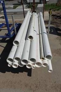 lot 53 image: Assorted Sections of PVC