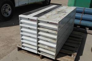 lot 24 image: Weather Guard 4 Drawer Cabinets