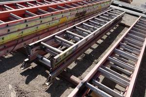 lot 57 image: 2 24 Fiberglass Extension Ladders - Louisville, Werner