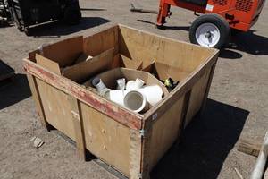 lot 78 image: Gaylord of Assorted PVC Fittings