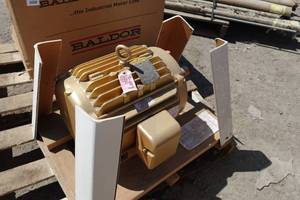 lot 64 image: Baldor 10 HP 3 Phase Electric Motor