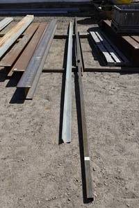 lot 218 image: Assorted Steel - Square, Angle