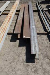lot 217 image: Steel I-Beams - 8 x 8