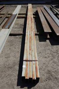 lot 216 image: Steel Rectangle Tubing - 6 x 2