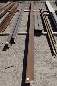 lot 94 image: Steel I-Beams - 6 x 6