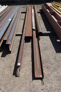 lot 89 image: Assorted Steel - I-Beam, Channel, Tubing