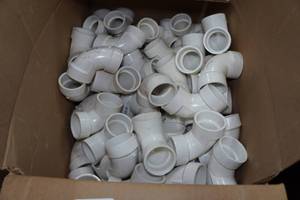 lot 100 image: PVC Elbows - 1-12