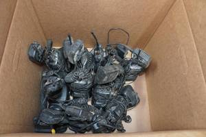 lot 107 image: Jobsite Radios with Handsets