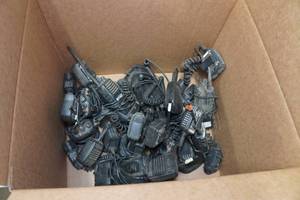 lot 110 image: Jobsite Radios with Handsets
