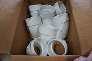 lot 124 image: PVC 45 Elbows - 4