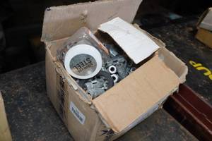 lot 155 image: Assorted Washers and Fasteners
