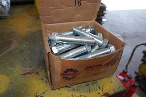 lot 186 image: Hex Head Bolts - 34-10 - Assorted Lengths