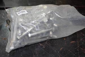 lot 202 image: Hex Head Bolts - 12 x 3-12