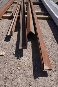 lot 86 image: Steel Angle Sections