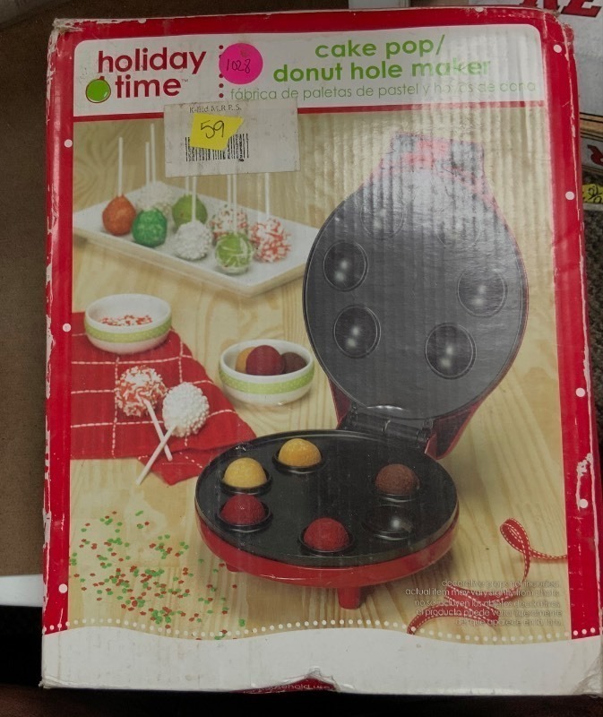 lot 59 image: donut hole maker