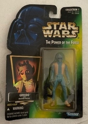 lot 3 image: Star Wars Greedo Action figure