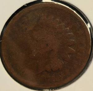 lot 32 image: 1872- Indian Cent   VERY RARE 