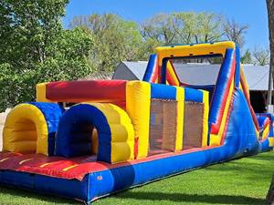 Obstacle Course and Slide Bouncer Inflatable
