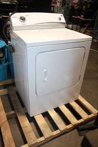 lot 255 image: Used Kenmore Dryer with Front Load Design