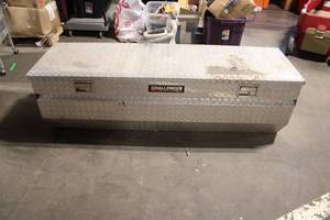 lot B-285 image: Challenger Aluminum Truck Tool Box