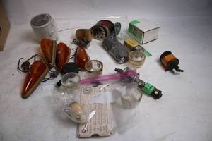 lot 67 image: Variety of Vintage Automotive Parts and Accessories