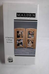 lot 38 image: Malden International 4 Opening Collage Screen Frame