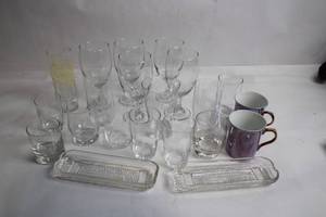 lot 66 image: Assorted Collection of Glassware and Ceramic Mugs