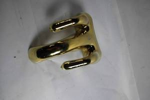 lot 90 image: Delta Gold-Plated Bathroom Faucet Fixture with Dual Handles