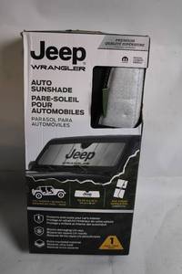 lot 157 image: Jeep Wrangler Auto Sunshade for Wrangler 1996-2020