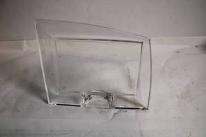 lot 214 image: Acrylic Sign Holder with Curved Top - 8x10 Inches