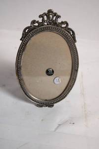 lot 223 image: Ornate Oval Picture Frame & TruTherm Steam Mop