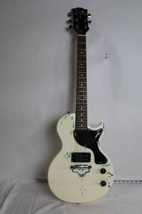 lot 252 image: Used Maestro Electric Guitar with Decorative Paint Accents