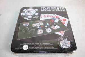 lot 2 image: World Series of Poker Texas Holdem Set in Collectors Tin