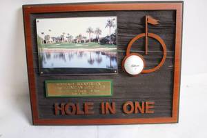 lot 29 image: Commemorative Hole in One Plaque from The Phoenician Golf Club