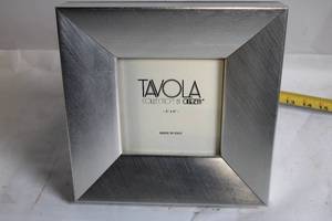 lot 73 image: Tavola Collection by Oggetti 5x5 Silver Picture Frame