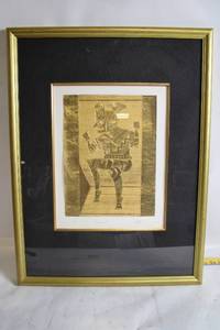 lot 89 image: Antara I Limited Edition Framed Gold Foil Artwork by Tlkia (5100)
