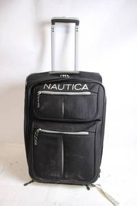 lot 145 image: Nautica Wheeled Carry-On Luggage with Telescopic Handle