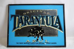 lot 193 image: Original Tarantula Azul Tequila Promotional Bar Mirror