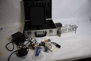 lot A-246 image: Complete Tattoo Equipment Set with Aluminum Case