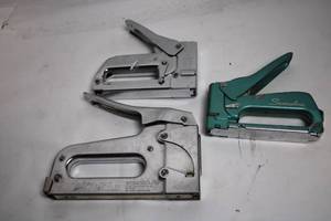 lot 275 image: Collection of 3 Heavy-Duty Staplers Including Swingline Models