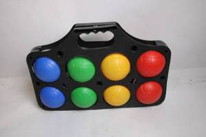 lot 279 image: Bocce Ball Set in Carrying Case